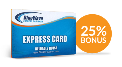 BlueWave Express Car Wash logo