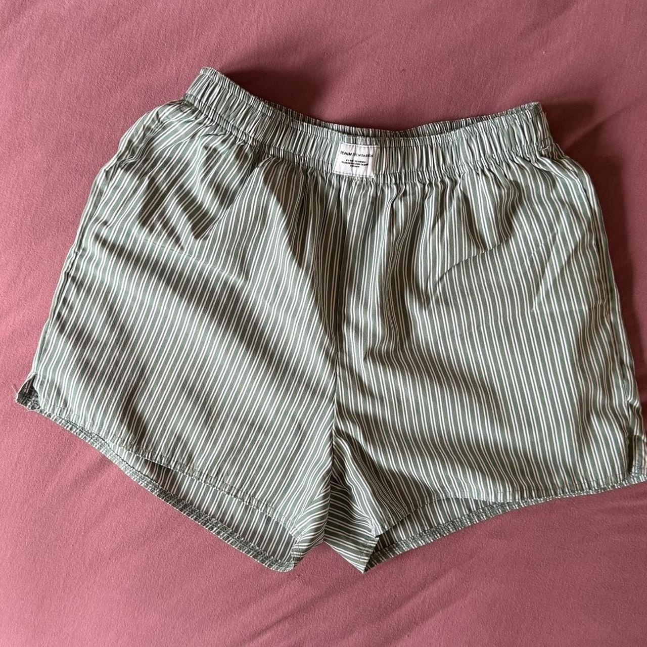 Womens Green  Blue Shorts