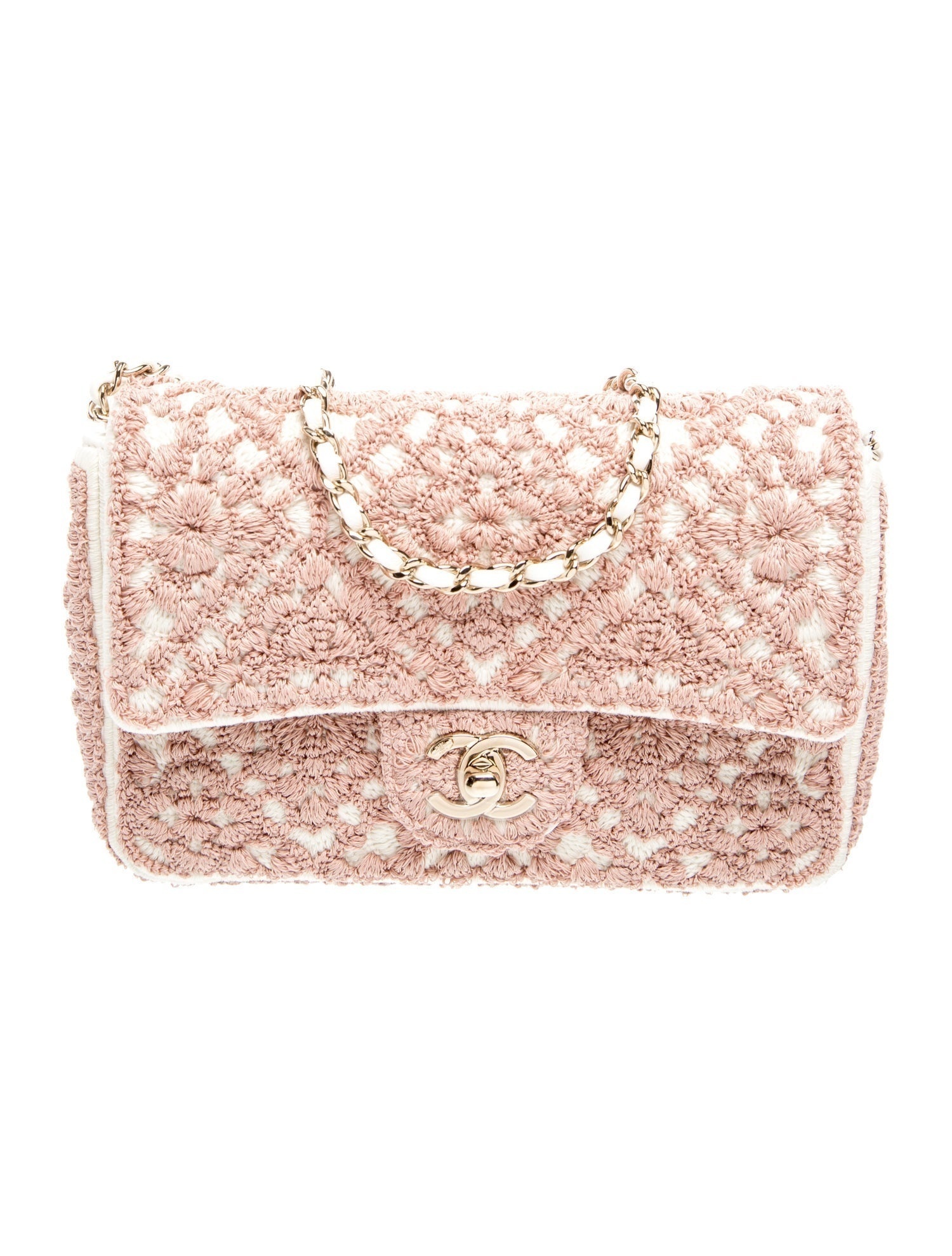2026 Small Crochet Flap Bag