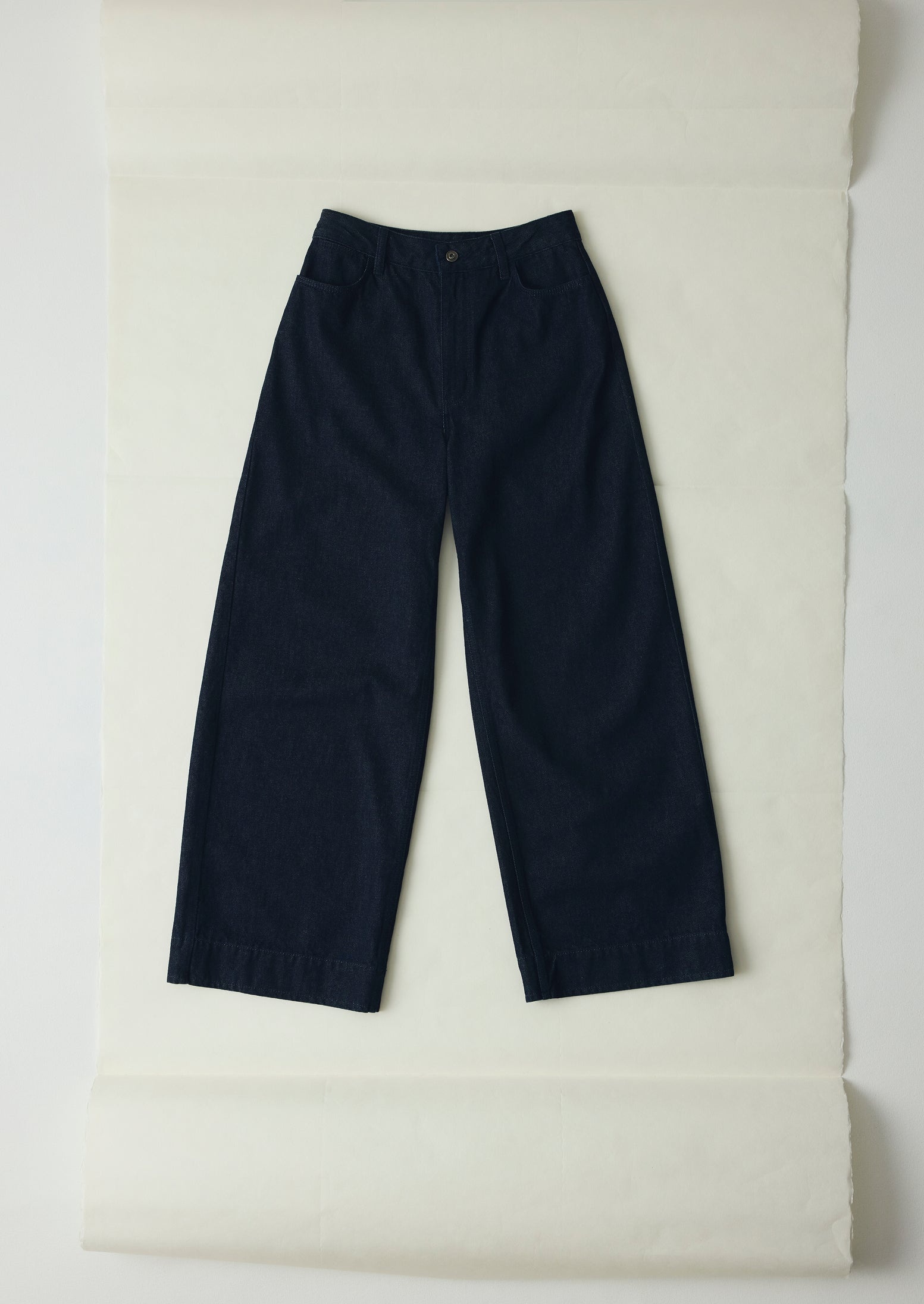 Wide Leg Denim Pants