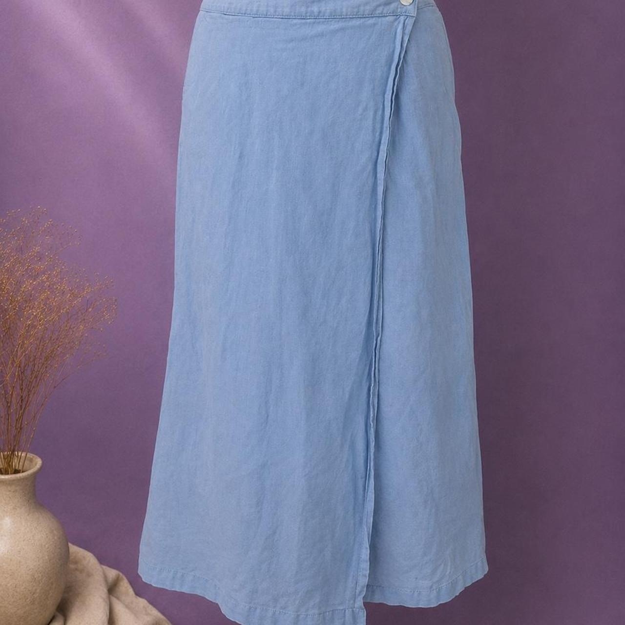 Joie Womens Blue White Skirt