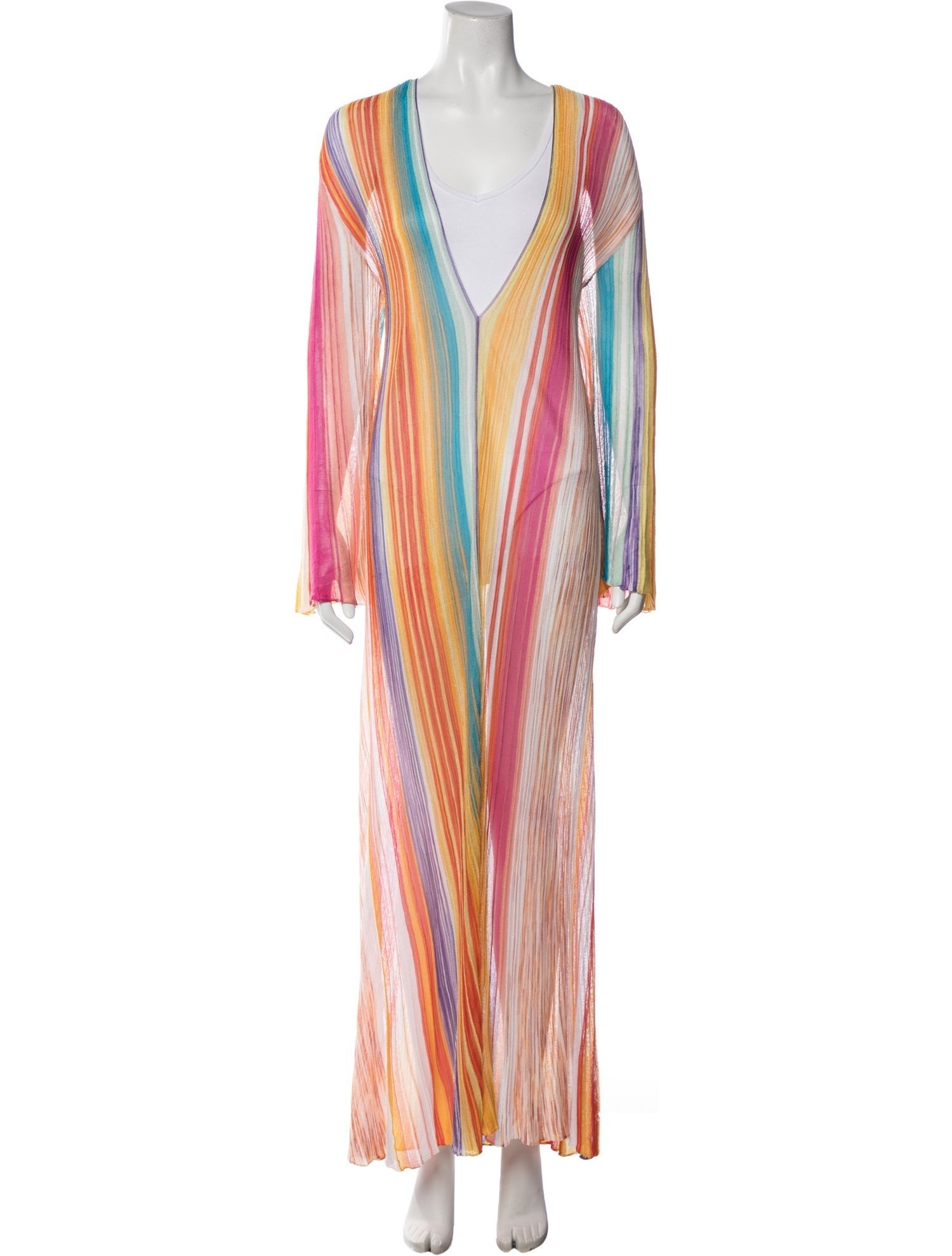 Striped Long Dress