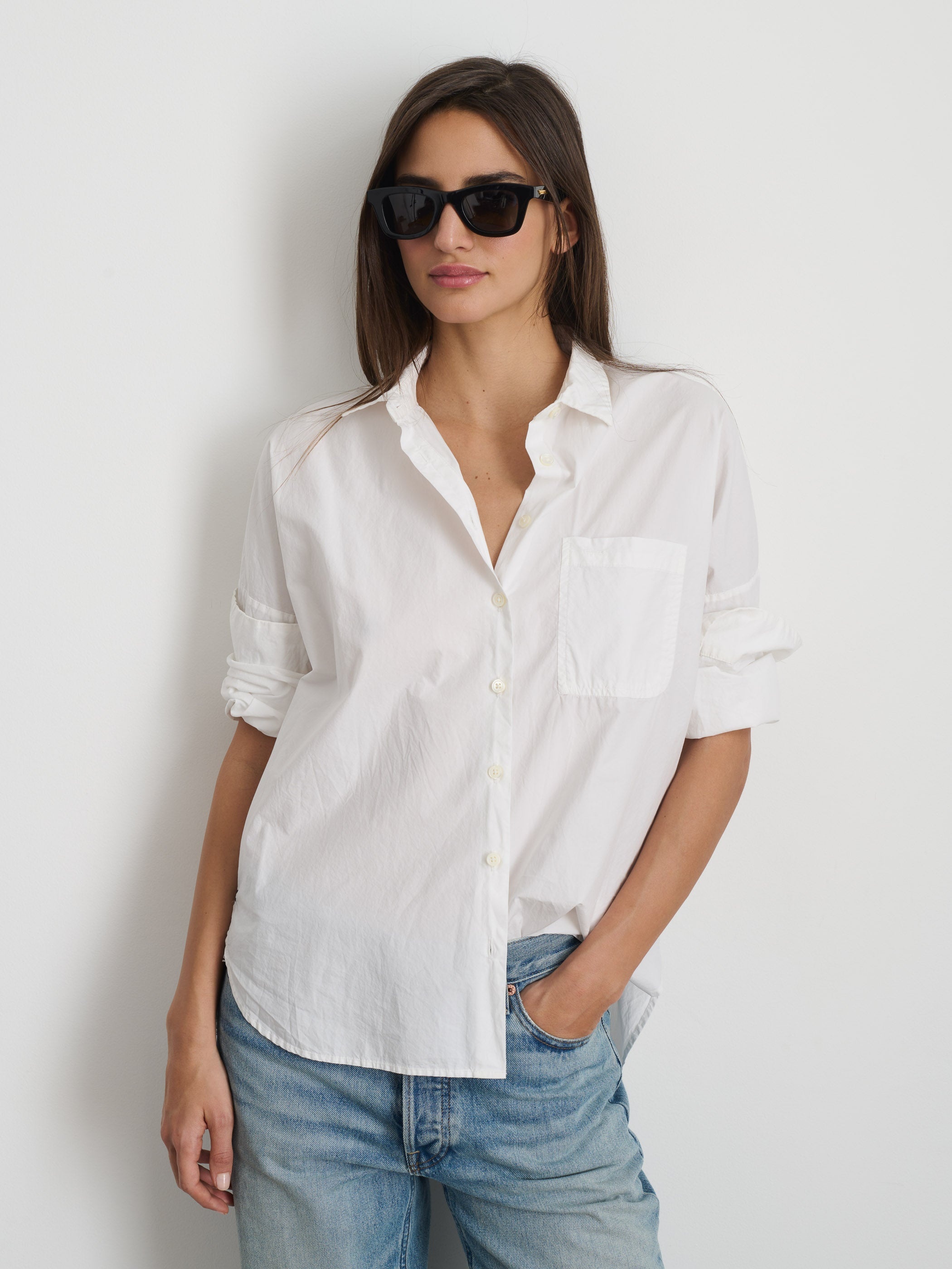 Jo Shirt  Cotton Poplin
