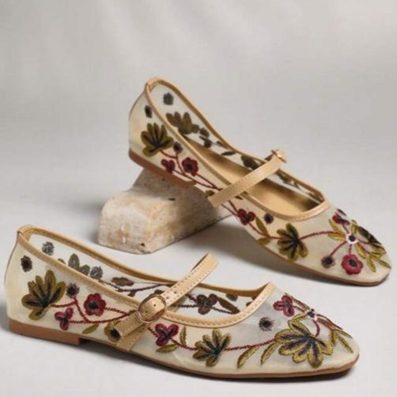 Womens Multi Ballet-shoes
