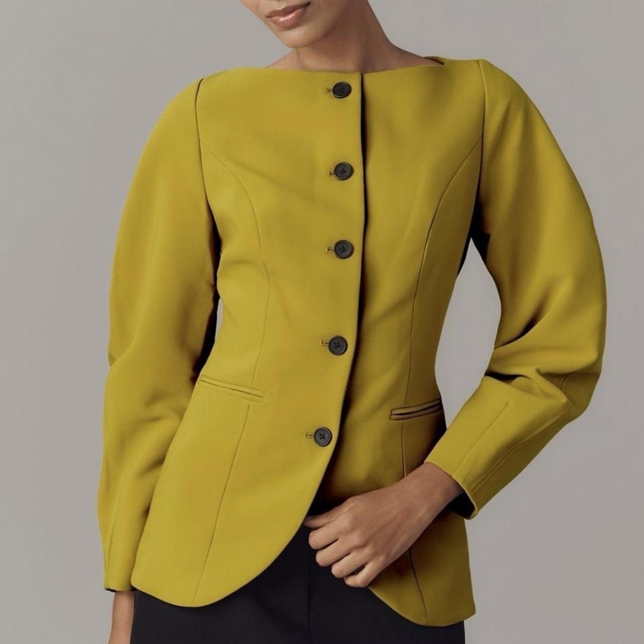 Aligne Womens Yellow  Green Jacket