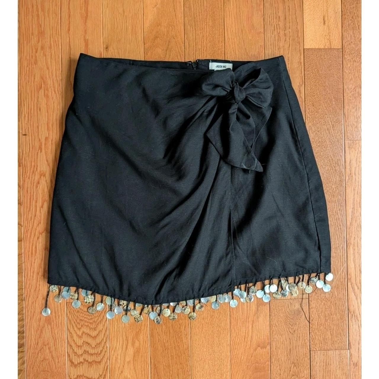 Jason Wu Womens Black Skirt
