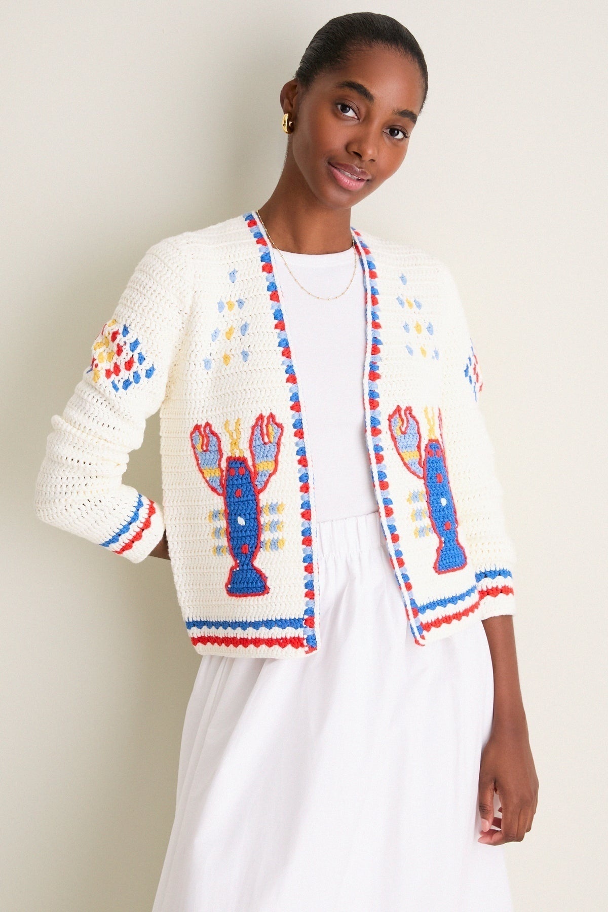 Lobster Multi Callen Cardigan