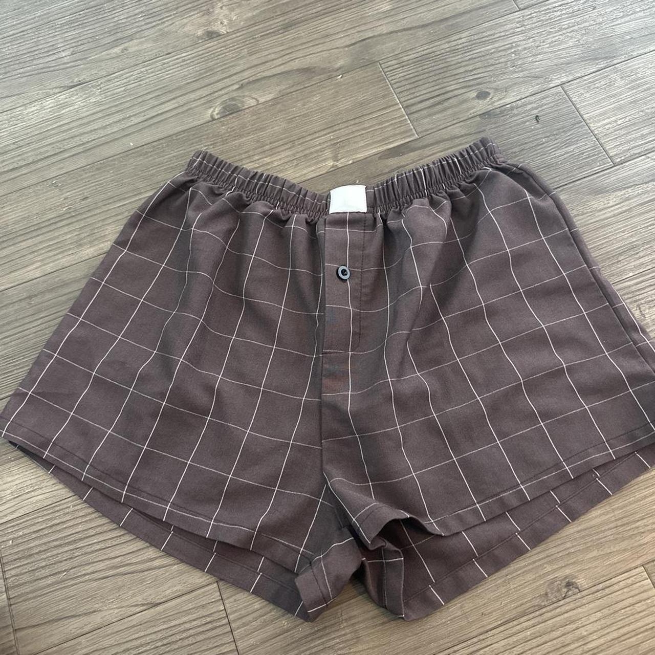 Womens Brown Shorts