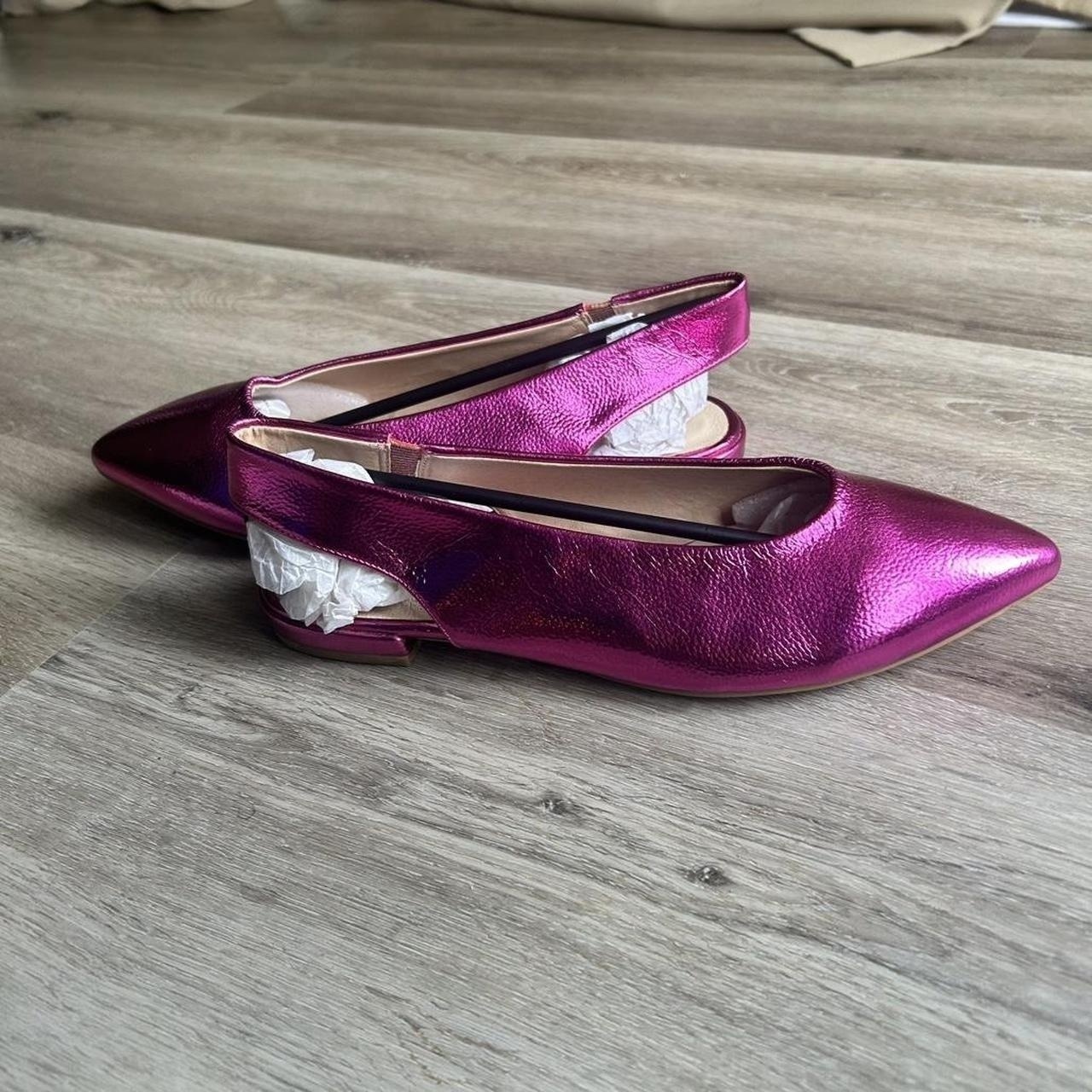 Chinese Laundry Womens Pink Purple Ballet-shoes