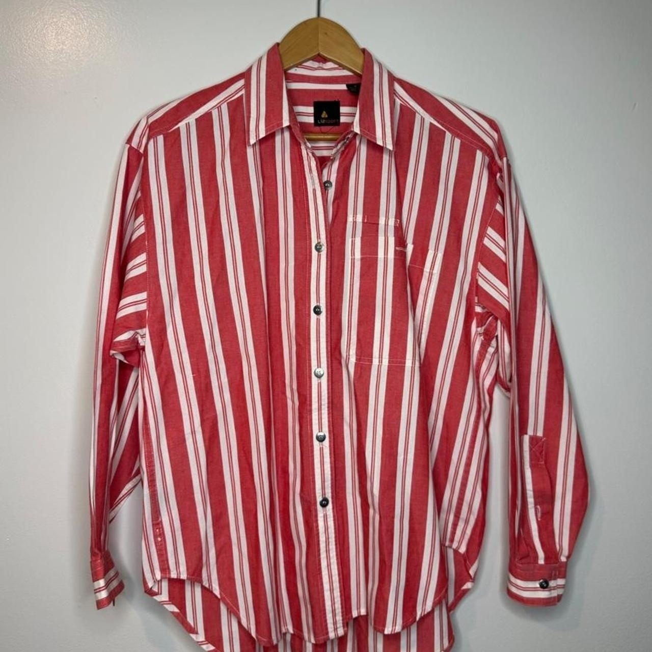 Liz Claiborne Womens Multi Shirt