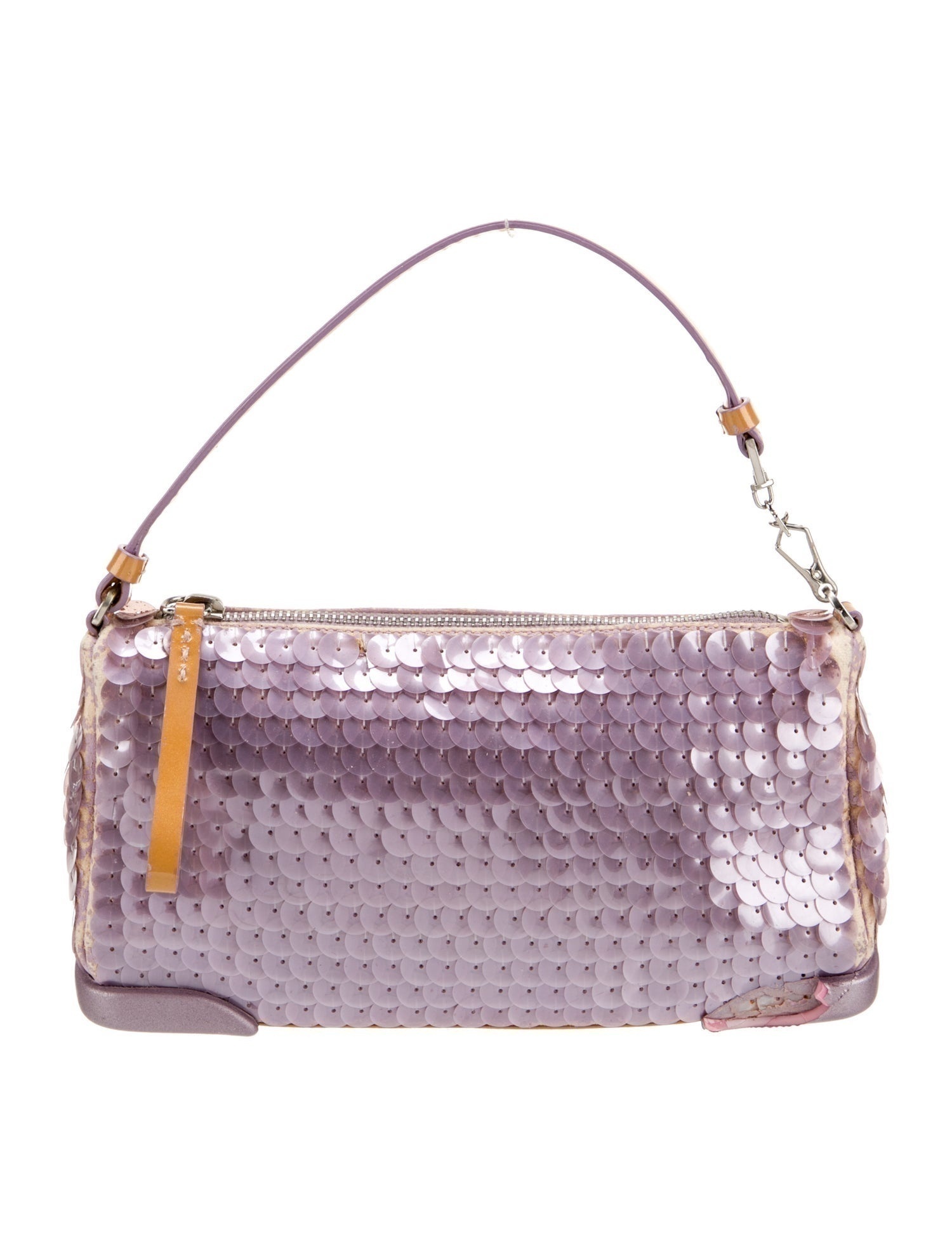 Sequins Top Handle Bag Vintage