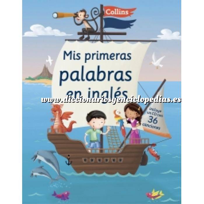 Imagen Diccionarios lingüísticos
 Mis primeras palabras en inglés (Mi primer Collins)