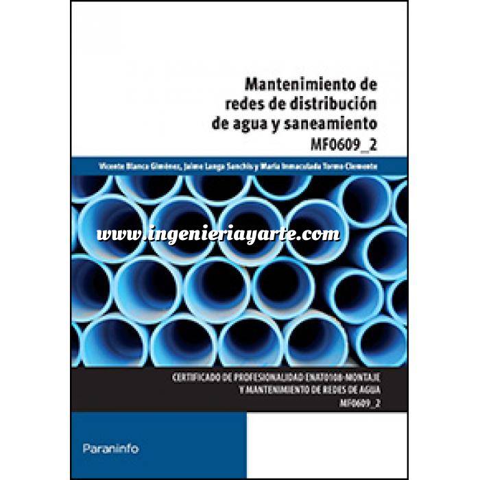 Imagen Abastecimiento de aguas y alcantarillado Mantenimiento de redes de distribución de agua y saneamiento 