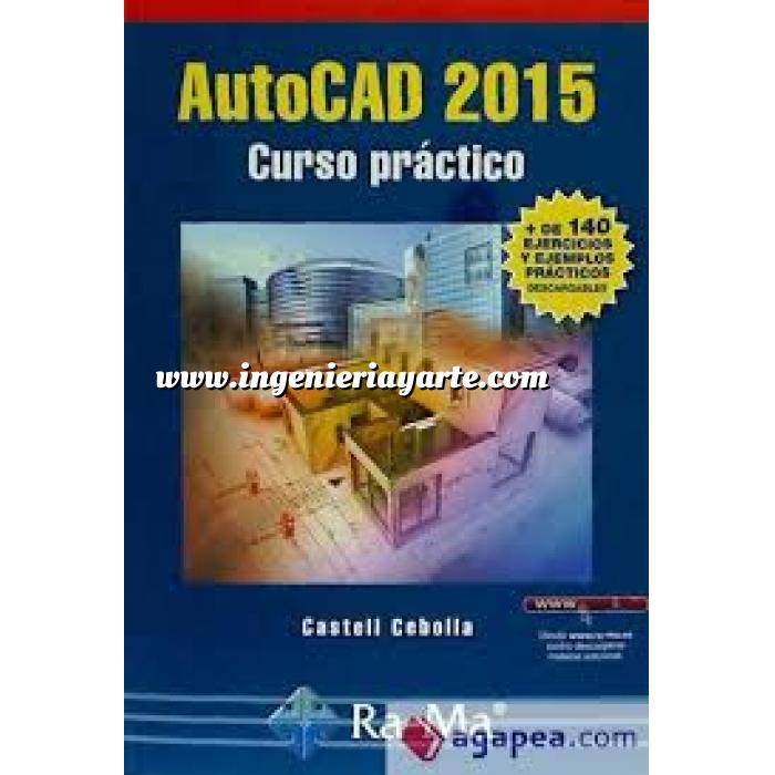 Imagen Aplicaciones, diseño y programas 
 Autocad 2015.Curso práctico
