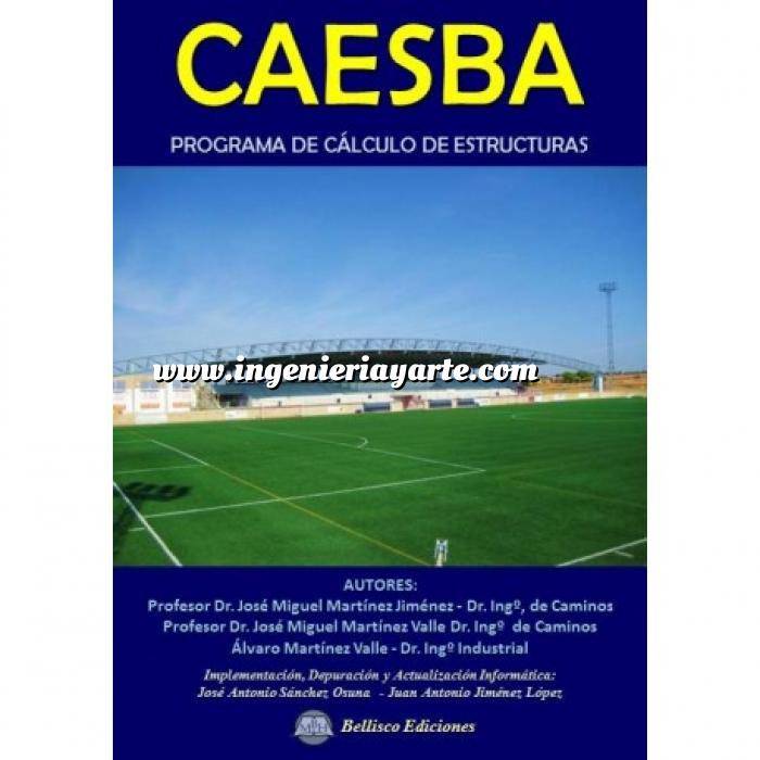 Imagen Estructuras de hormigón CAESBA. Programa de Cálculo de Estructuras