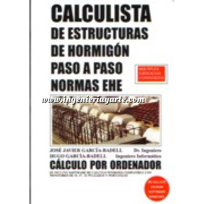 Imagen Estructuras de hormigón Calculista de estructuras de hormigón paso a paso normas EHE