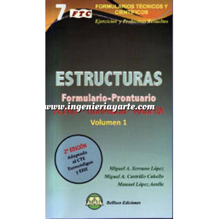 Imagen Estructuras de hormigón Estructuras.prontuario. acero.hormigón.madera  