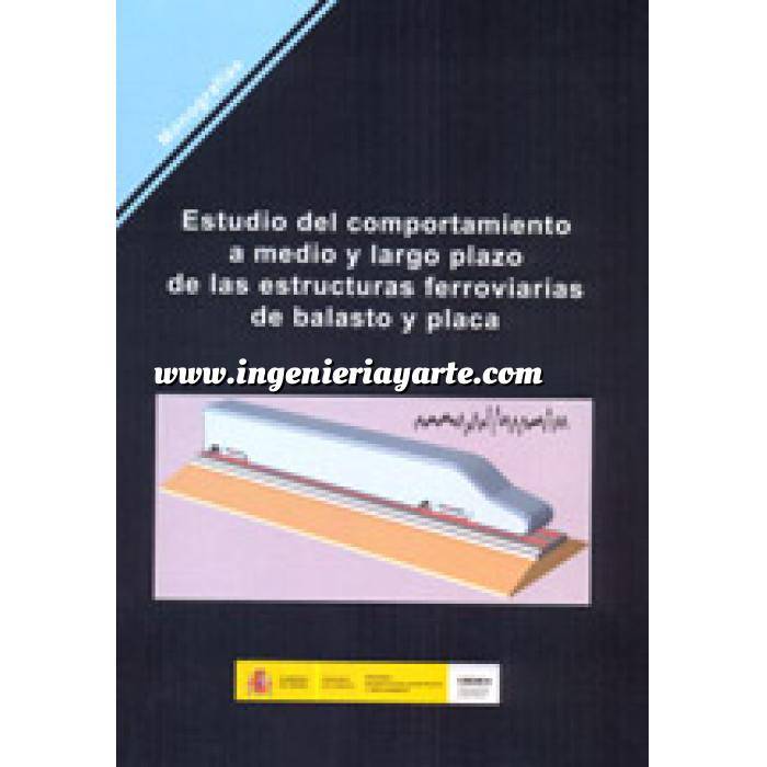 Imagen Ferrocarriles Estudio del comportamiento a medio y largo plazo de las estructuras ferroviarias de balasto y placa