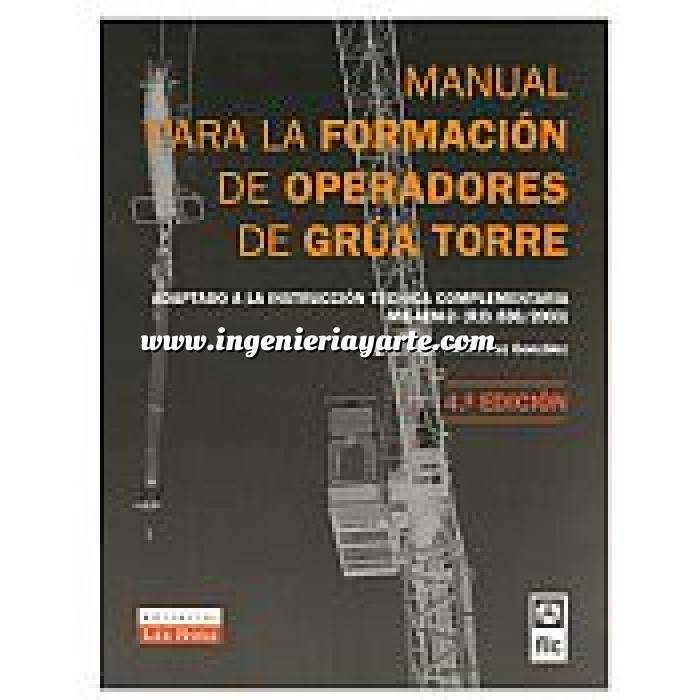 Imagen Maquinaria de obras publicas Manual para la formación de operadores de grúa torre. 