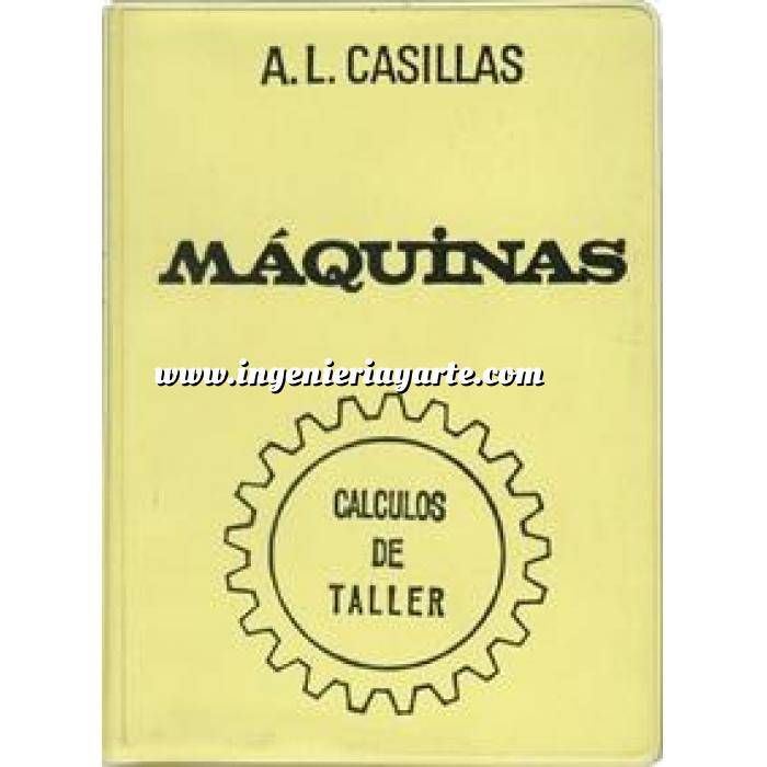 Imagen Maquinas y herramientas
 Maquinas. Cálculos de Taller