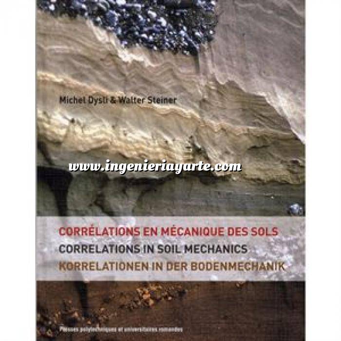 Imagen Mecánica del suelo
 Corrélations en mécanique des sols,correlations in soil mechanics,korrelationen in der bodenmechanik