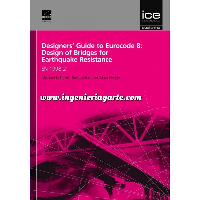 Imagen Normas UNE y eurocódigo Designers' Guide to Eurocode 8: Design of Bridges for Earthquake resistance