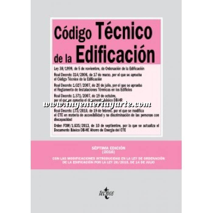 Imagen Normativa de construcción
 Código Técnico de la Edificación