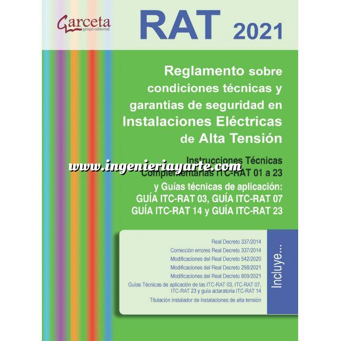 Imagen Normativa instalaciones RAT 2021. Reglamento sobre condiciones técnicas y garantías de seguridad en instalaciones eléctricas de alta tensión 