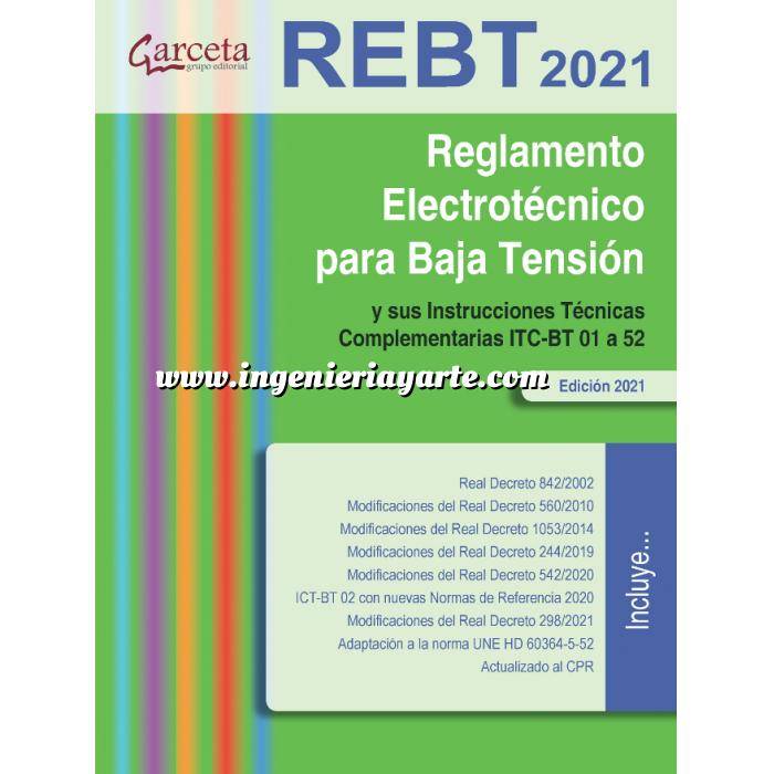 Imagen Normativa instalaciones REBT 2021. Reglamento Electrotécnico para baja tensión