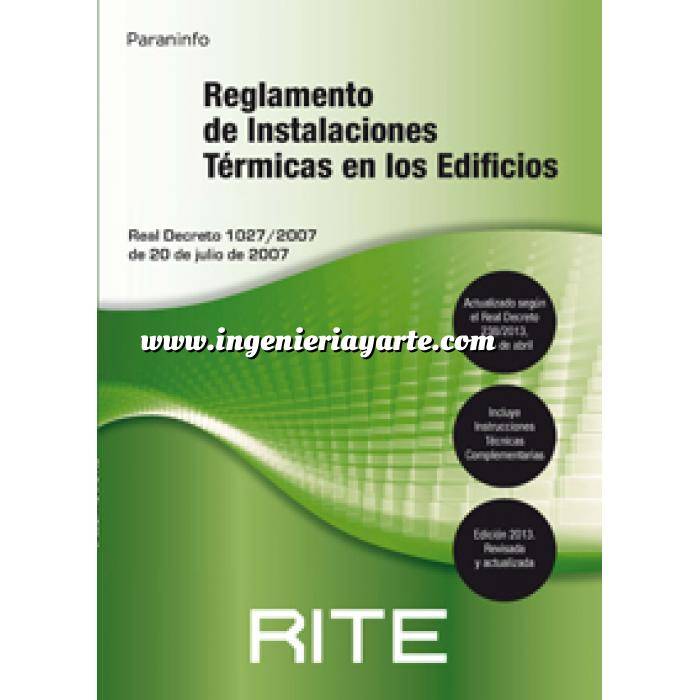 Imagen Normativa instalaciones Reglamento de instalaciones térmicas en los edificios RITE 2013 