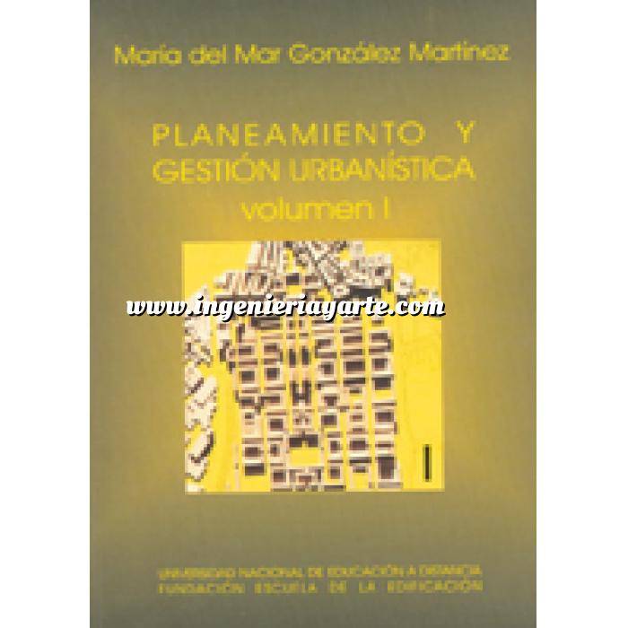 Imagen Proyectos de urbanismo
 Planeamiento y gestión urbanistica. 2 volumenes