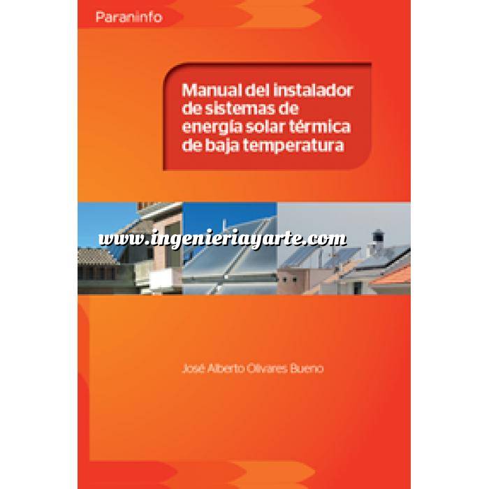 Imagen Solar térmica Manual del instalador de sistemas de energía solar térmica de baja temperatura