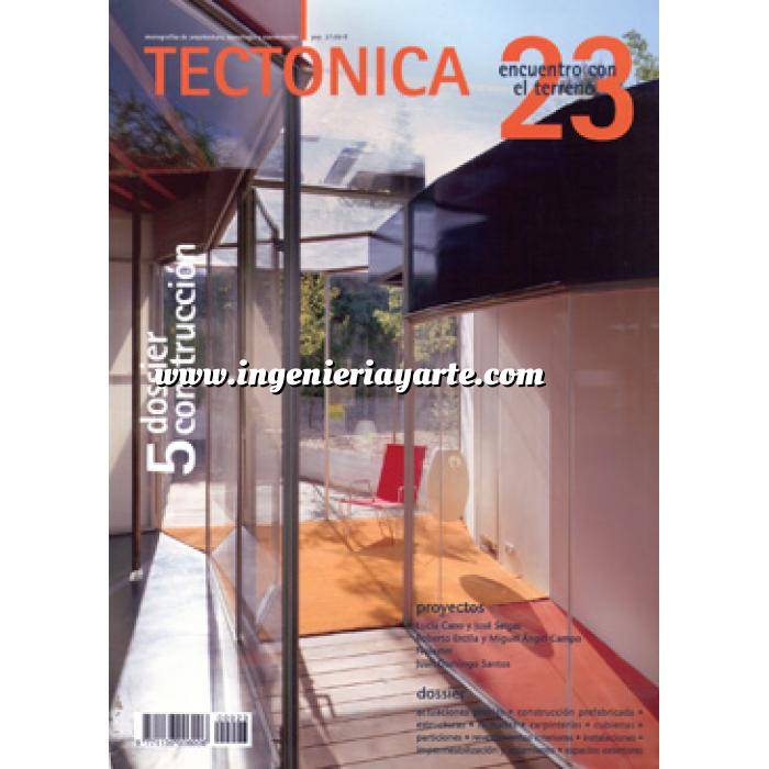 Imagen Tectónica
 Revista Tectónica Nº 23. Encuentro con el terreno. Dossier construcción 5