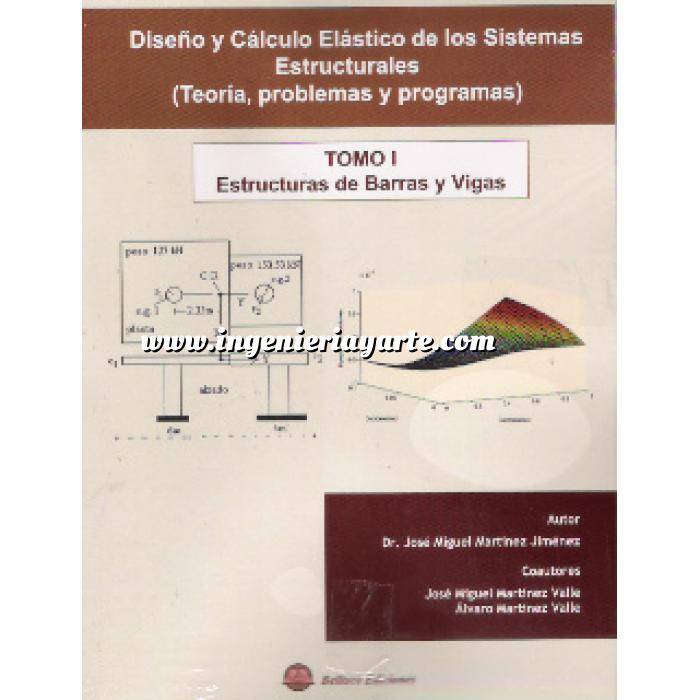 Imagen Teoría de estructuras Diseño y cálculo  elastico de los sistemas estructurales ( teoria,problemas y programas) Tomo 01 Estructuras de barras y vigas