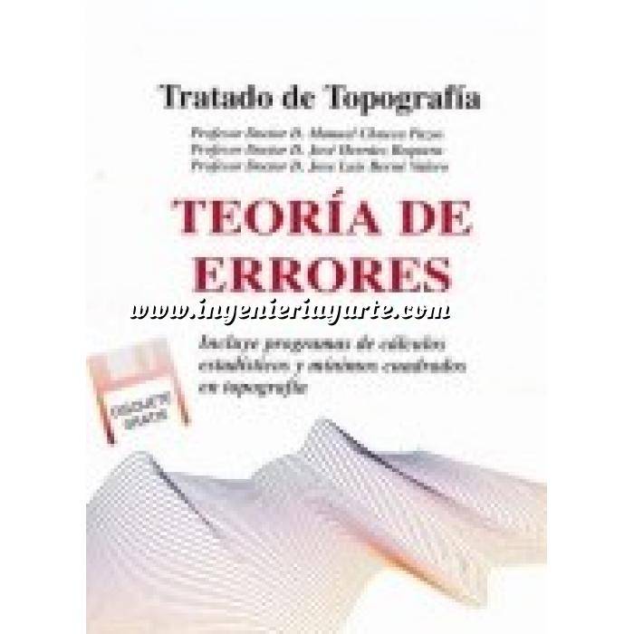 Imagen Topografía
 Tratado de topografía Tomo 1. Teoría de errores e instrumentación