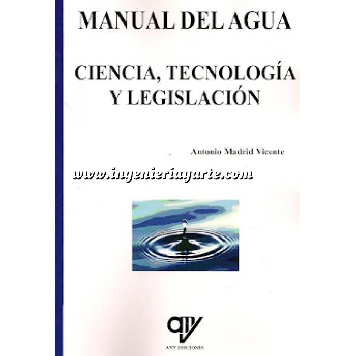 Imagen Tratamiento y depuración de aguas Manual del agua.ciencia,tecnología y legislación