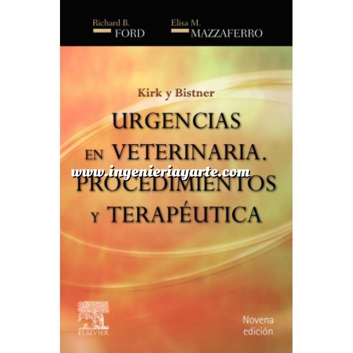 Imagen Urgencias y Cuidados intensivos Kirk y Bistner. Urgencias en veterinaria :Procedimientos y terapéutica