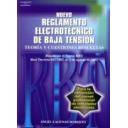 Instalaciones eléctricas de baja tensión - Reglamento electrotécnico de baja tensión. Teoría y cuestiones resueltas