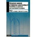 Patología y rehabilitación - Structural analysis of historical constructions 2 vol