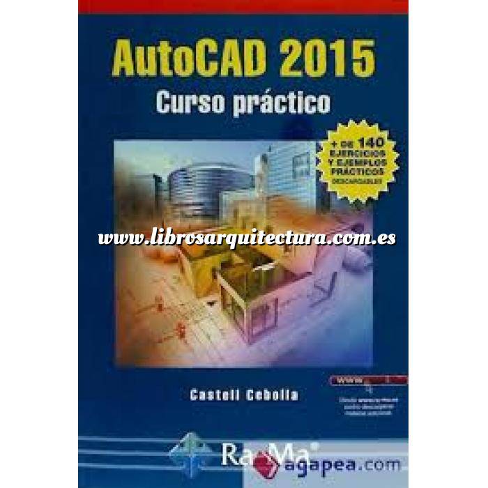 Imagen Aplicaciones, diseño y programas  Autocad 2015.Curso práctico