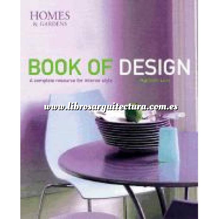 Imagen Diseño de jardines
 Book of design. Homes & gardens