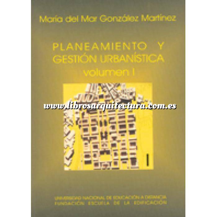 Imagen Proyectos de urbanismo
 Planeamiento y gestión urbanistica. 2 volumenes