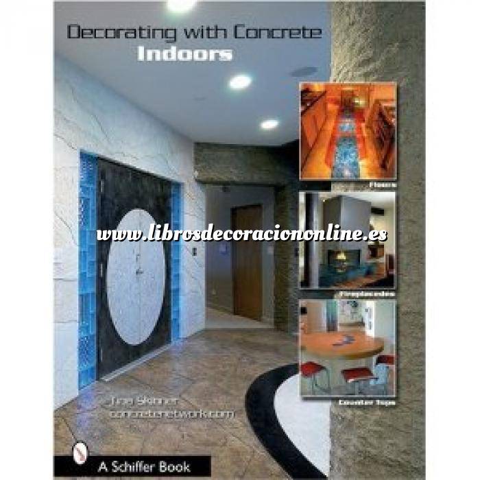 Imagen Detalles decorativos
 Decorating with Concrete: Indoors: Fireplaces, Floors, Countertops, & More