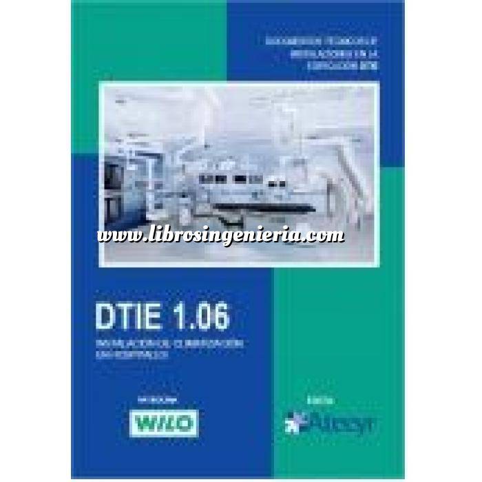 Imagen Climatización, calefacción, refrigeración y aire DTIE 1. 06 Instalaciones de climatización en hospitales - FORMATO DIGITAL