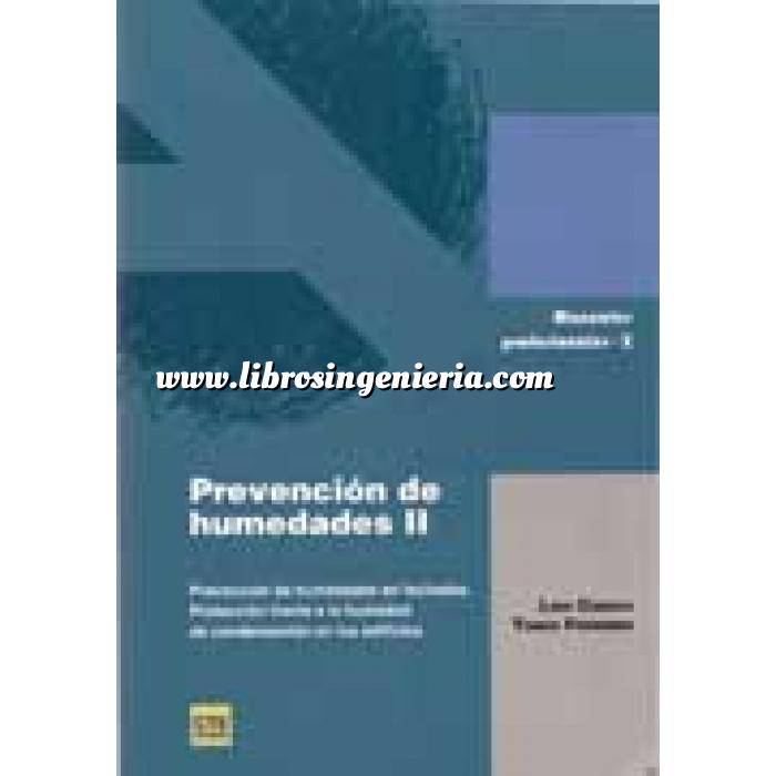 Imagen Humedades edificación Prevención de humedades II. En fachadas. Protección frente a la humedad de condensación en los edificios