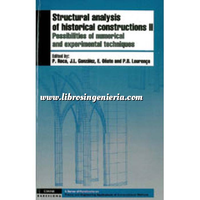 Imagen Patología y rehabilitación Structural analysis of historical constructions 2 vol