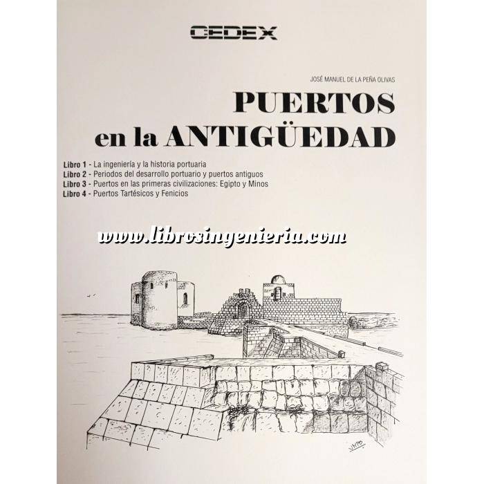 Imagen Puertos y costas PUERTOS EN LA ANTIGuEDAD - 3 Vol. ( Incluye libros 1 a 7 )