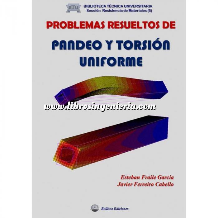 Imagen Resistencia de materiales
 Problemas resueltos de pandeo y torsion uniforme