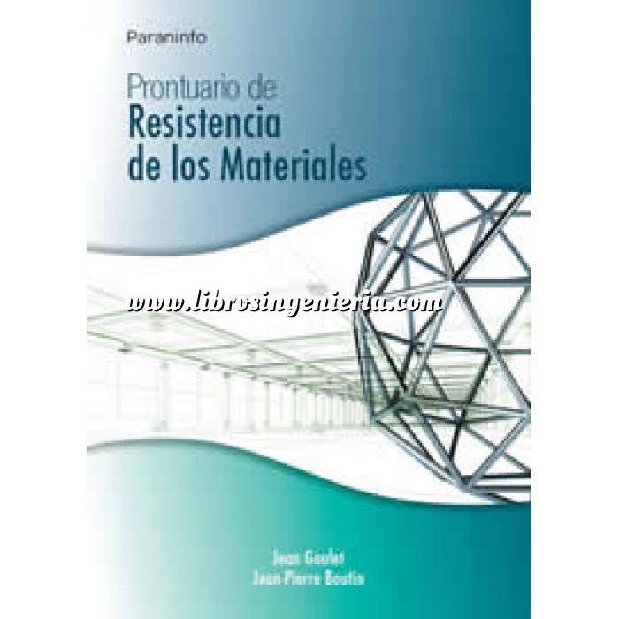 Imagen Resistencia de materiales Prontuario de resistencia de los materiales 