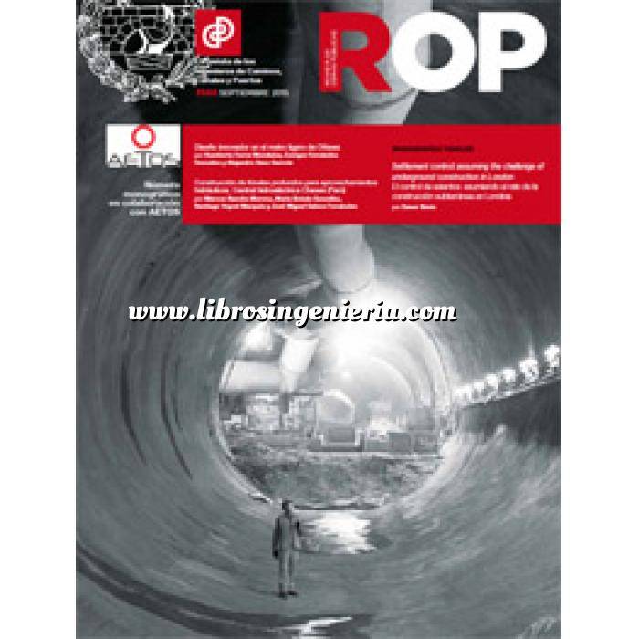 Imagen Túneles y obras subterráneas Revista Obras Publicas ROP nº 3568 Monografia de túneles